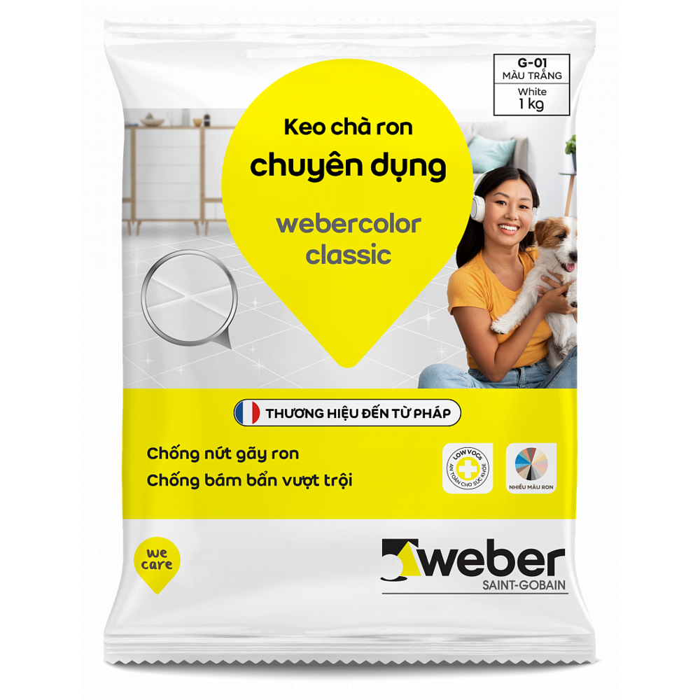 keo chà ron webercolor classic